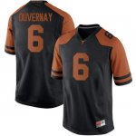 Texas Longhorns Men's #6 Devin Duvernay Game Black College Football Jersey SWL83P0Z