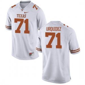 Texas Longhorns Women's #71 J.P. Urquidez Authentic White College Football Jersey TYY05P3K