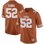 Texas Longhorns Men's #52 Jackson Hanna Game Orange College Football Jersey PRY28P4T