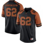 Texas Longhorns Men's #62 Jeremy Thompson-Seyon Game Black College Football Jersey TPN13P1J