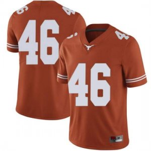 Texas Longhorns Men's #46 Luke Brockermeyer Limited Orange College Football Jersey SPE82P6O