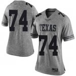 Texas Longhorns Women's #74 Rafiti Ghirmai Limited Gray College Football Jersey KHE12P5M