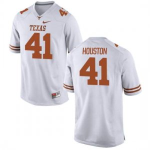 Texas Longhorns Women's #41 Tristian Houston Authentic White College Football Jersey YLA14P3K