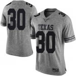 Texas Longhorns Men's #30 Brock Cunningham Limited Gray College Football Jersey RRA78P5V