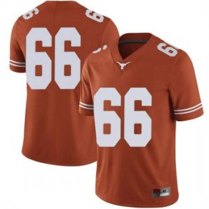 Texas Longhorns Men's #66 Calvin Anderson Limited Orange College Football Jersey SIM24P5S