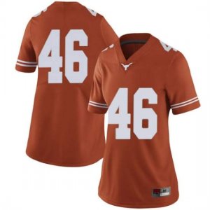 Texas Longhorns Women's #46 Joseph Ossai Limited Orange College Football Jersey HPR00P8D