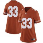 Texas Longhorns Women's #33 Kamaka Hepa Limited Orange College Football Jersey RJR51P1X