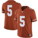 Texas Longhorns Men's #5 Royce Hamm Jr. Limited Orange College Football Jersey GZB47P1S