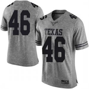 Texas Longhorns Men's #46 Joseph Ossai Limited Gray College Football Jersey EZO82P1N