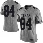 Texas Longhorns Men's #84 Lil'Jordan Humphrey Limited Gray College Football Jersey WIS72P2J