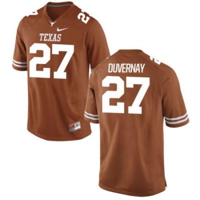 Texas Longhorns Women's #27 Donovan Duvernay Replica Tex Orange College Football Jersey GUR16P8L