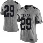 Texas Longhorns Men's #29 Josh Thompson Limited Gray College Football Jersey MJP62P3E