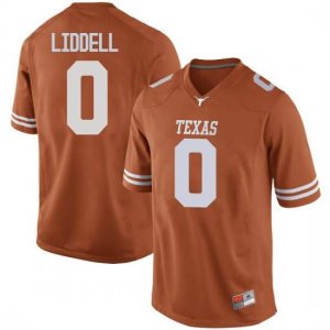 Texas Longhorns Men's #0 Gerald Liddell Game Orange College Football Jersey GGA63P0O