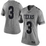 Texas Longhorns Women's #3 Jalen Green Limited Green Gray College Football Jersey FNS54P8W