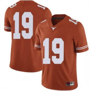 Texas Longhorns Men's #19 Kartik Akkihal Limited Orange College Football Jersey TZG66P7P