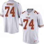 Texas Longhorns Men's #74 Rafiti Ghirmai Replica White College Football Jersey KTP66P8T