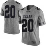 Texas Longhorns Men's #20 Jericho Sims Limited Gray College Football Jersey VBQ08P4K