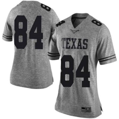 Texas Longhorns Women's #84 Lil'Jordan Humphrey Limited Gray College Football Jersey ETM53P8F