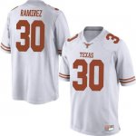 Texas Longhorns Men's #30 Mason Ramirez Game White College Football Jersey PKH33P5D