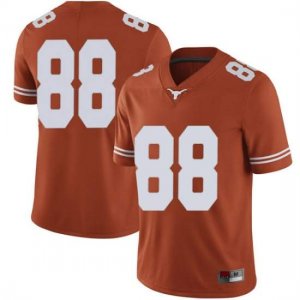 Texas Longhorns Men's #88 Daniel Carson Limited Orange College Football Jersey KMU13P3P