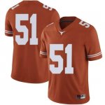 Texas Longhorns Men's #51 Jakob Sell Limited Orange College Football Jersey QET53P4Q