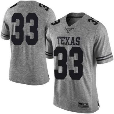 Texas Longhorns Men's #33 Kamaka Hepa Limited Gray College Football Jersey SRT66P5M