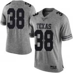 Texas Longhorns Men's #38 Kobe Boyce Limited Gray College Football Jersey WFJ61P8W