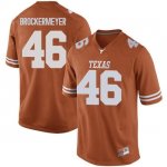 Texas Longhorns Men's #46 Luke Brockermeyer Replica Orange College Football Jersey XDL66P0D