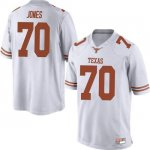 Texas Longhorns Men's #70 Christian Jones Replica White College Football Jersey ZNL58P0L