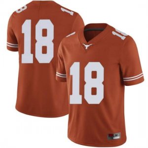 Texas Longhorns Men's #18 Tremayne Prudhomme Limited Orange College Football Jersey VTC50P0E