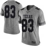 Texas Longhorns Men's #83 Al'Vonte Woodard Limited Gray College Football Jersey UGO50P3N