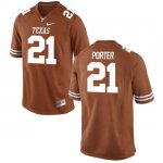 Texas Longhorns Youth #21 Kyle Porter Replica Tex Orange College Football Jersey FYM68P4O