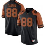 Texas Longhorns Men's #88 Daniel Carson Replica Black College Football Jersey OFF64P7R