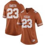 Texas Longhorns Women's #23 Jarrett Smith Replica Orange College Football Jersey UJR04P5Q