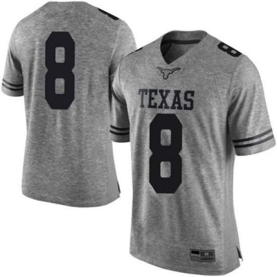 Texas Longhorns Men's #8 Casey Thompson Limited Gray College Football Jersey TTC83P0C