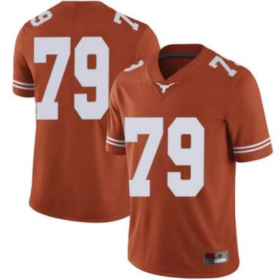 Texas Longhorns Men's #79 Matt Frost Limited Orange College Football Jersey YHF45P3P